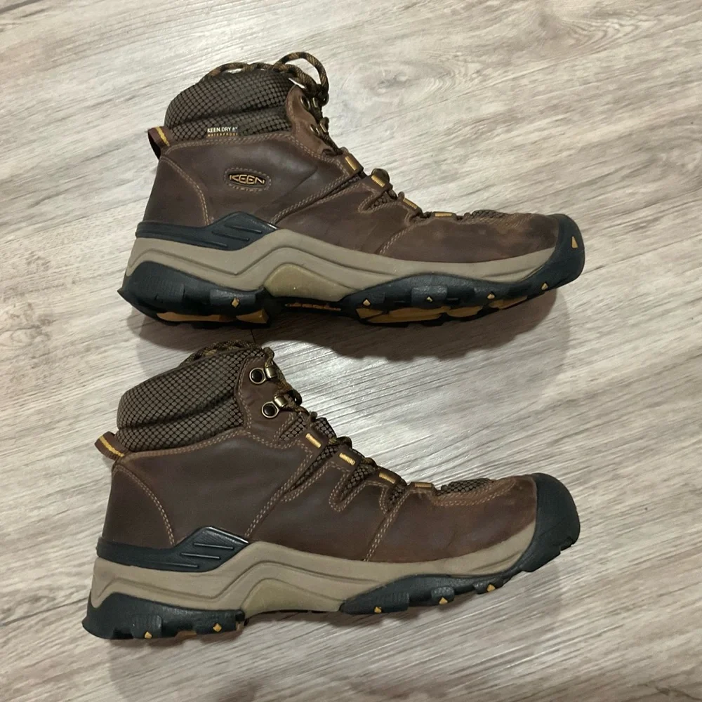 Keen Gypsum II Mid Men's Waterproof Hiking Boots Size 9 - Picture 2 of 10